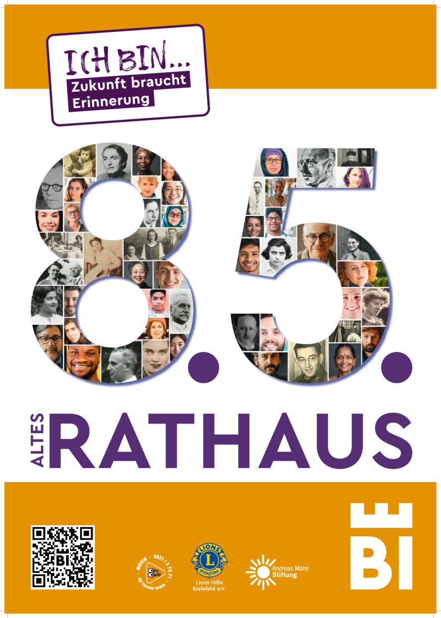 Plakat "Ich bin... - Zukunft braucht Erinnerung" 2026