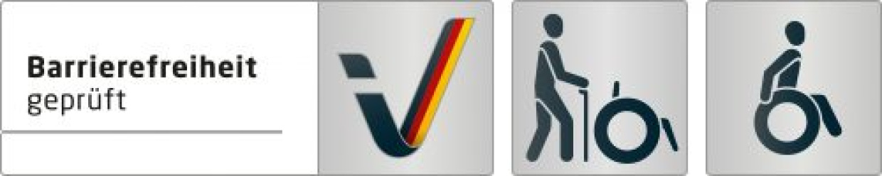 Logos Barrierefreiheit Tourismus
