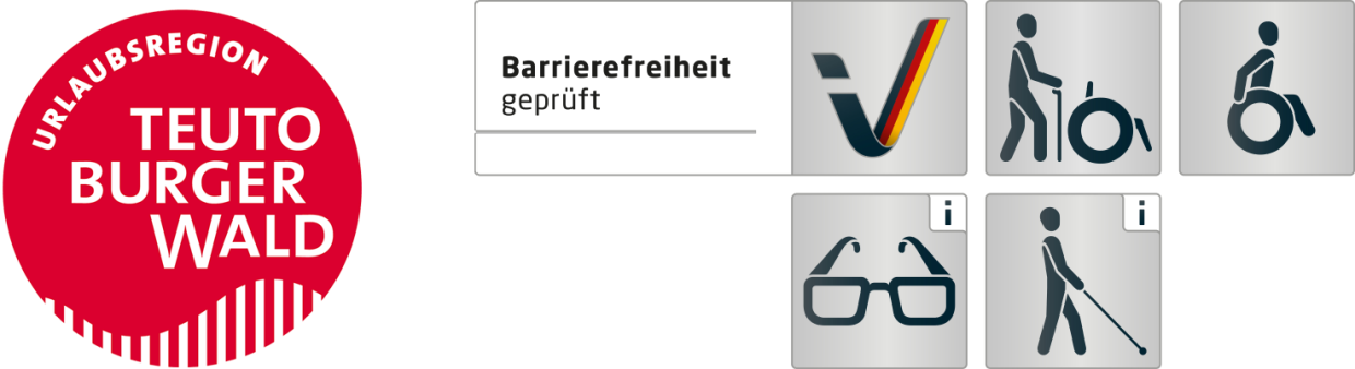 TWT Signet und Barrierefreiheitssymbole