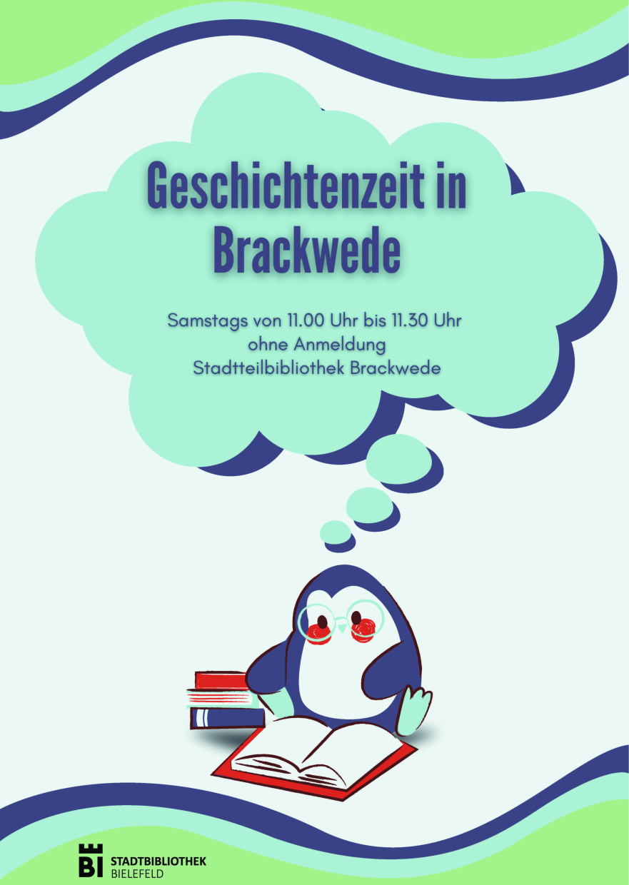 Geschichtenzeit in der Stadtteilbibliothek Brackwede