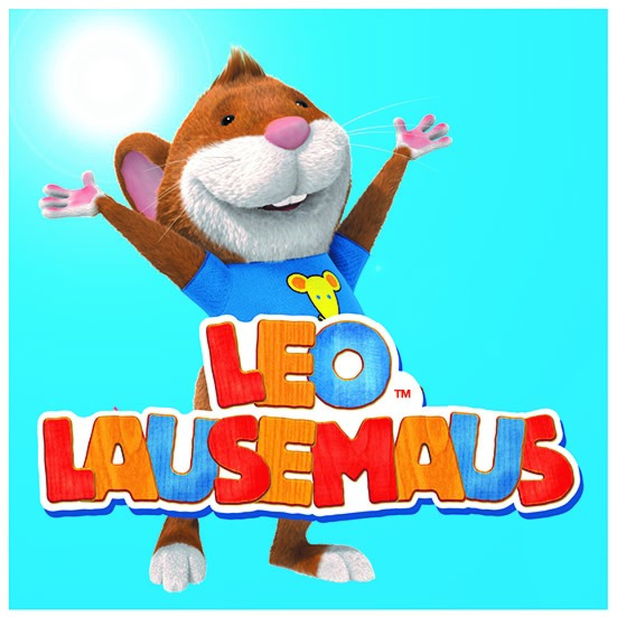 eine animierte Maus hebt die Arme