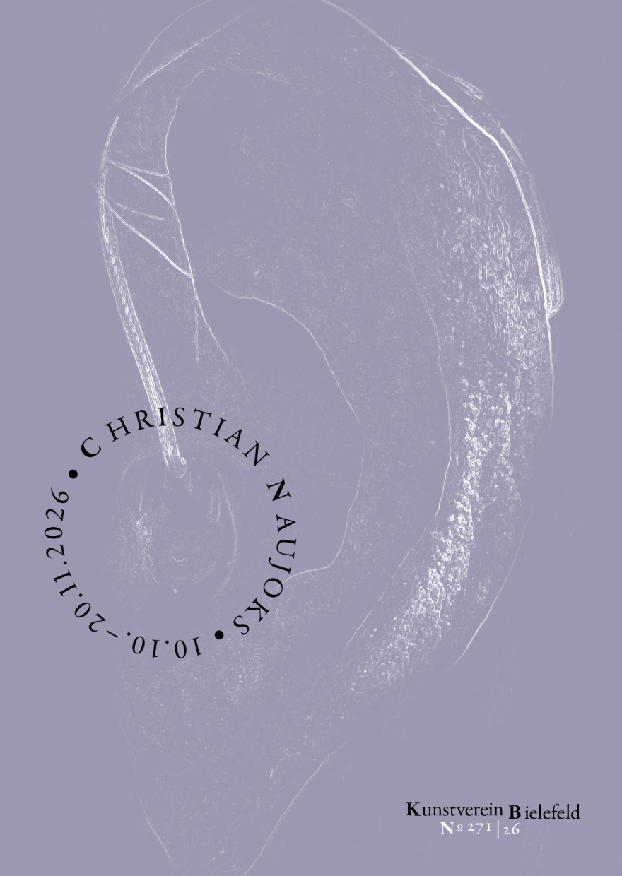 Ausstellungsplakat Christian Naujoks