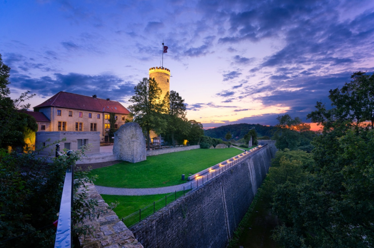 Bild von der Webseite von Burg und Festung Sparrenberg
