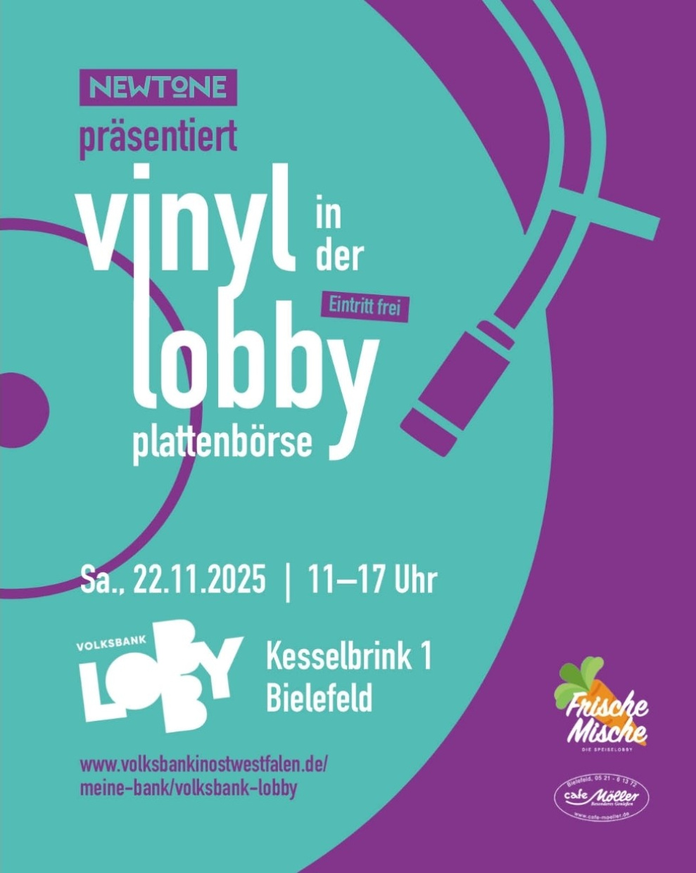 Vinyl in der Lobby 