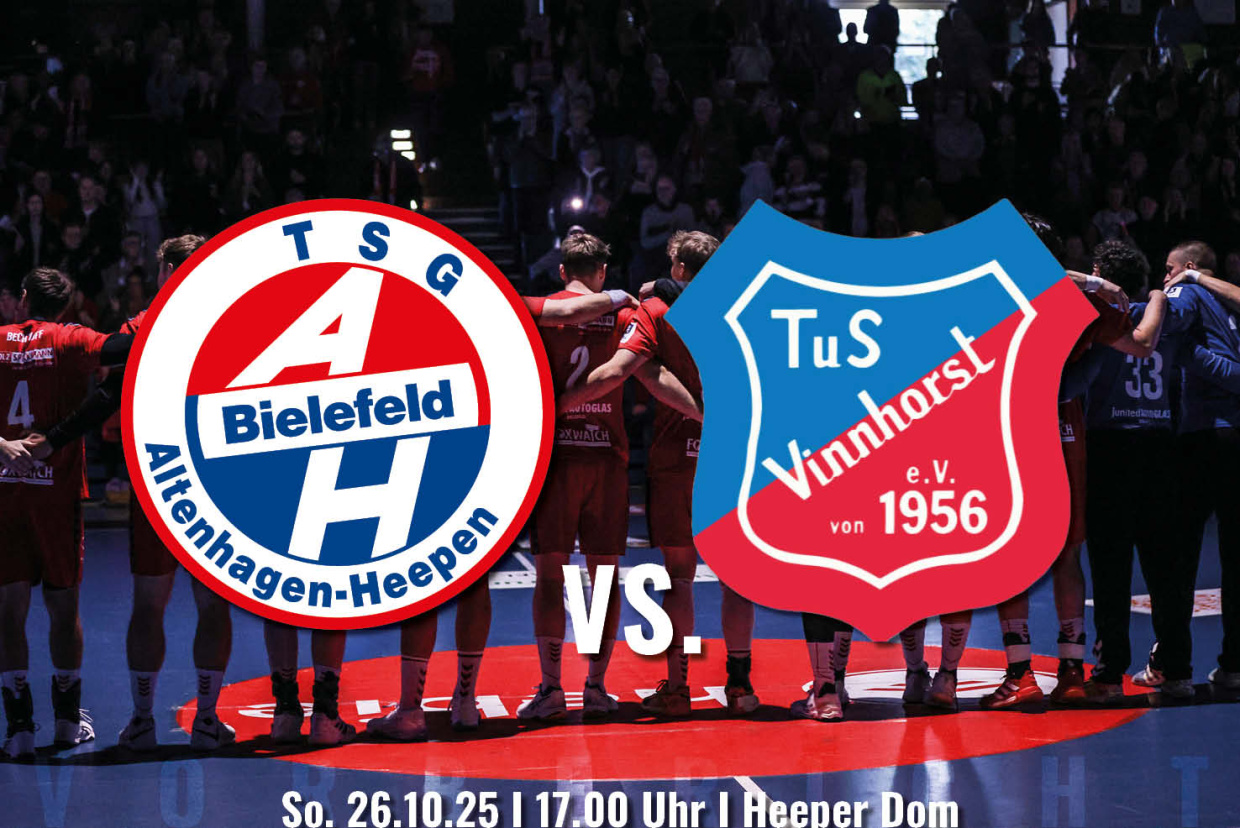 Heimspiel: TSG A-H Bielefeld - TuS Vinnhorst Heimspiel: TSG A-H Bielefeld - TuS Vinnhorst