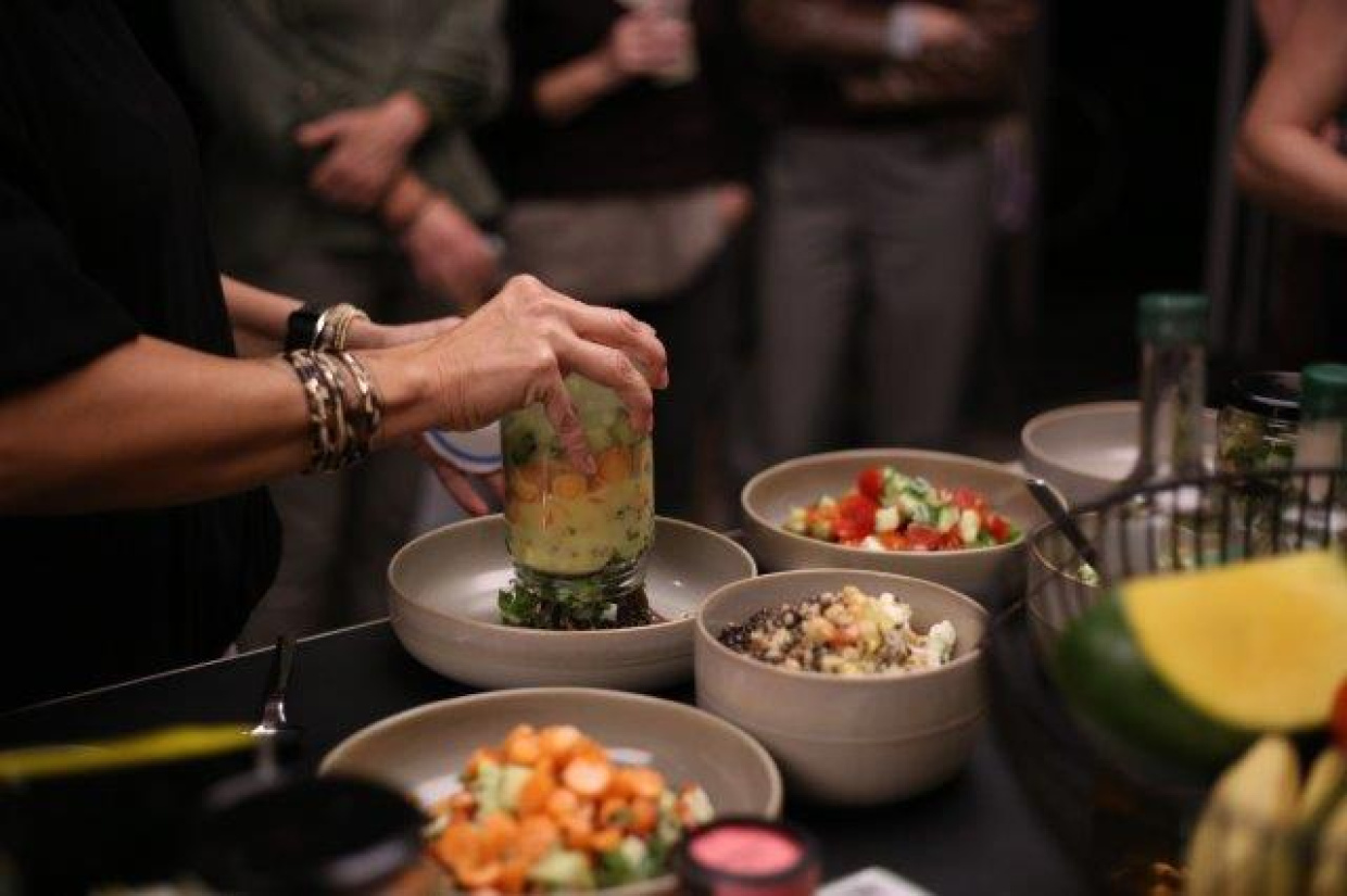 Workshop im Spirit Holistic Health Club Workshop Meal Prepping mit frischen und gesunden Lebensmitteln