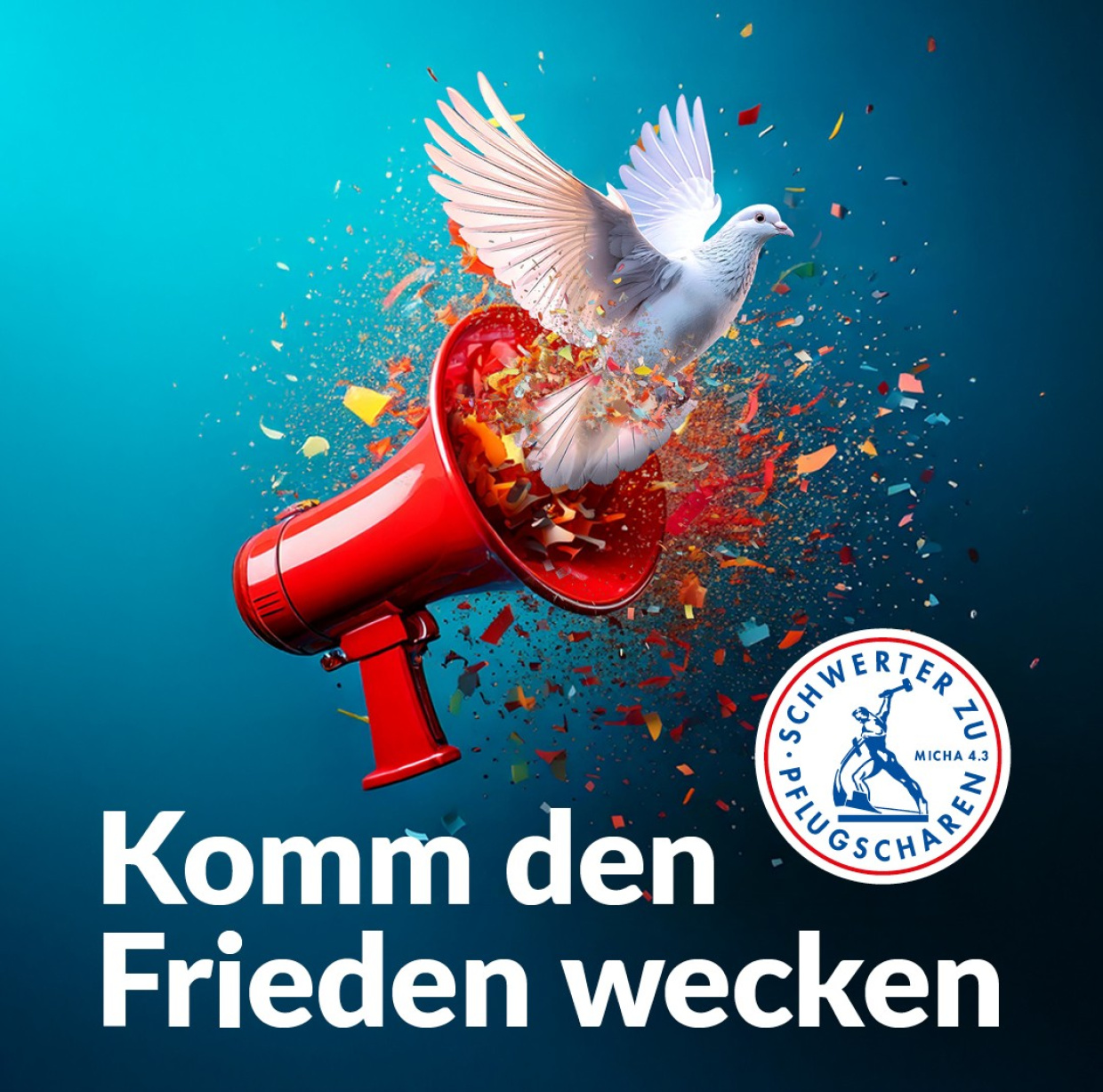 Motiv der Ökumenischen Friedensdekade 2025 Ökumenische Friedensdekade 2025