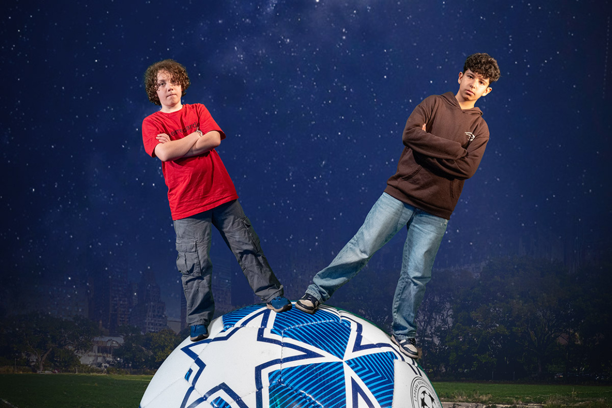 Der Fußball ist so rund wie die Erde