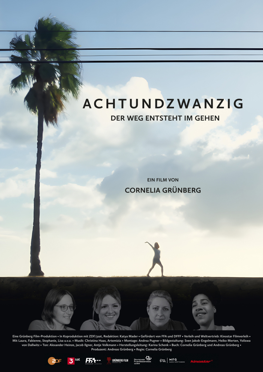 Filmplakat ACHTUNDZWANZIG - Der Weg entsteht im Gehen. 