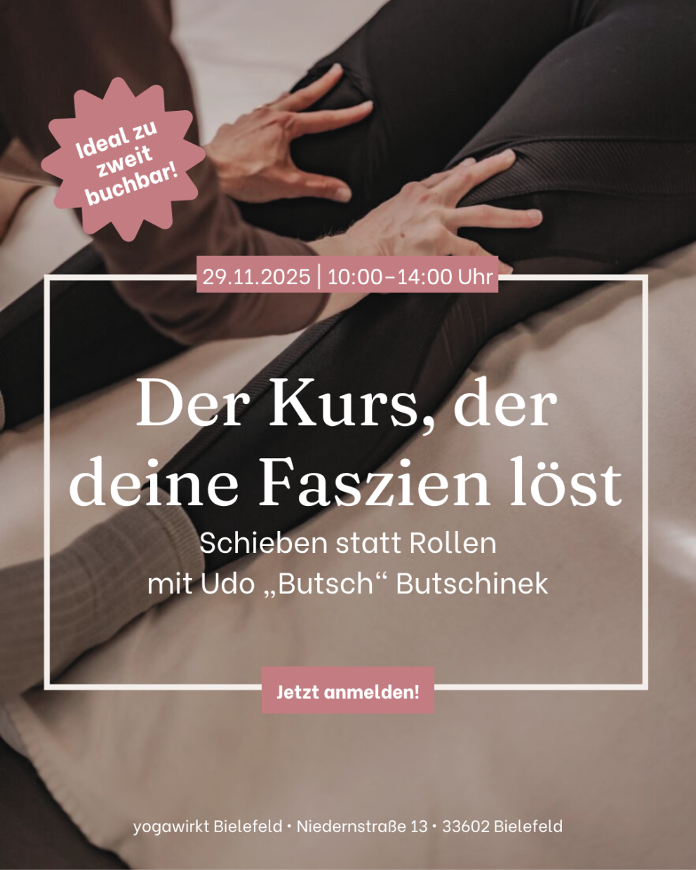 Yoga, Faszien, Faszienwissen, Workshop