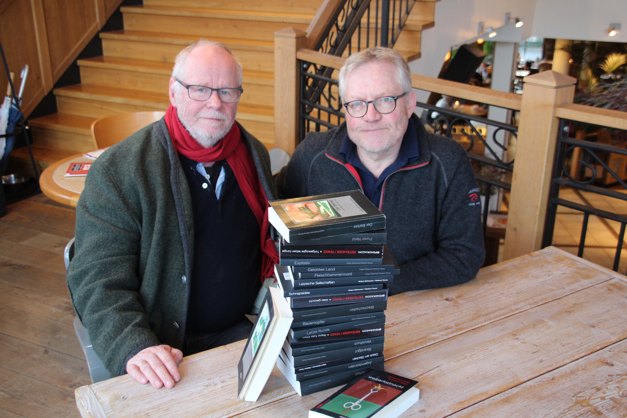 Krimiautorenduo Jürgen Reitemeier und Wolfram Tewes