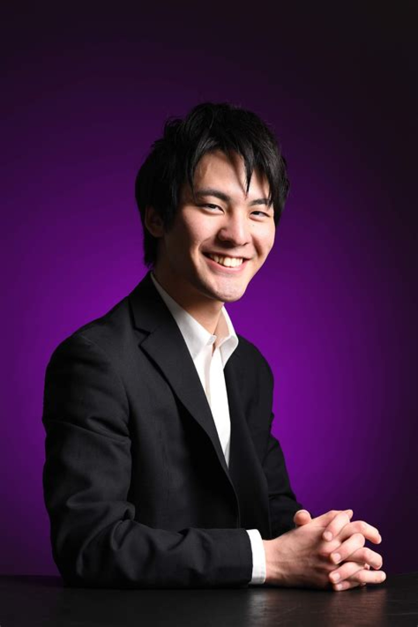 zu sehen ist der Pianist