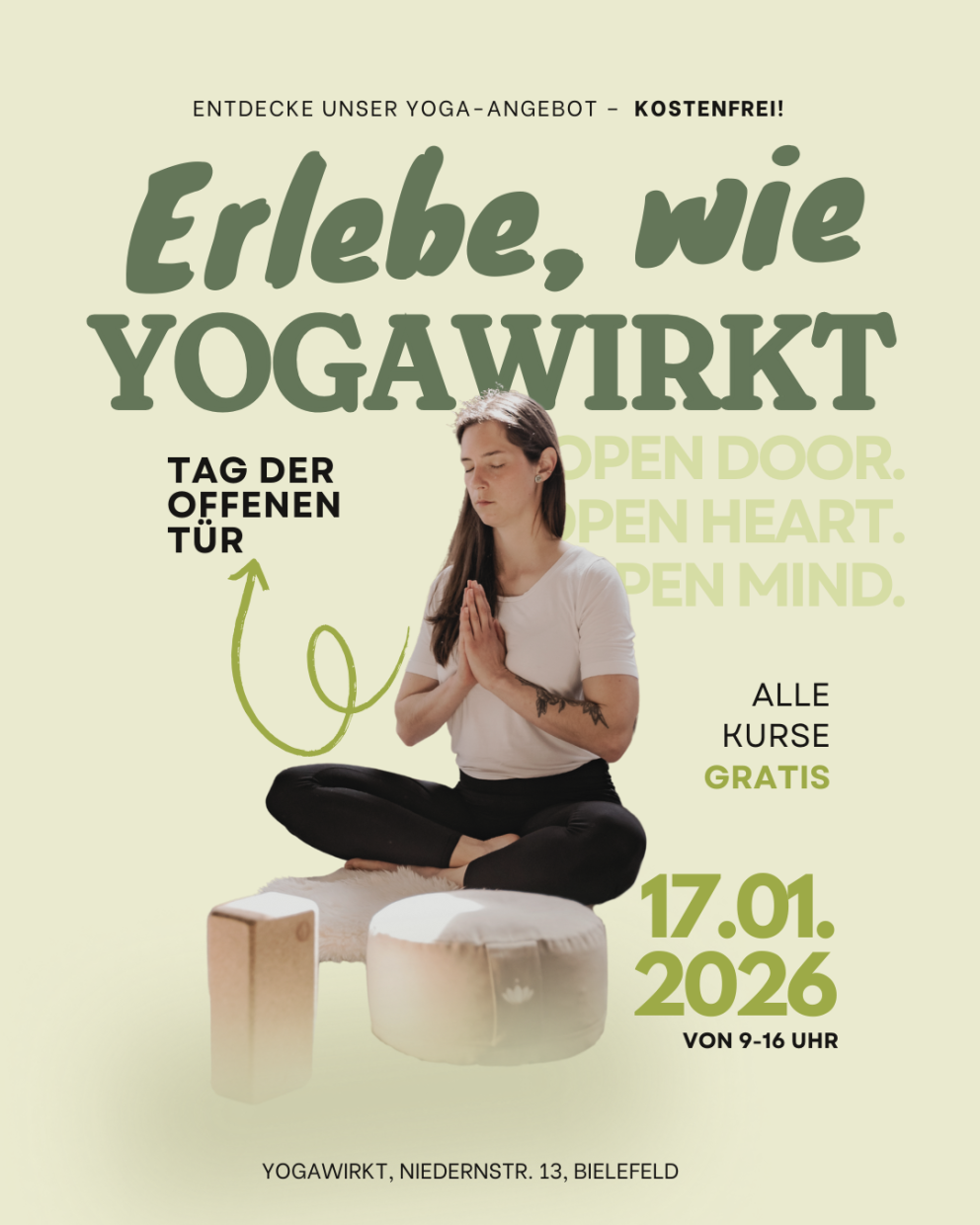 Tag der offenen Tür, Yoga, Yogawirkt