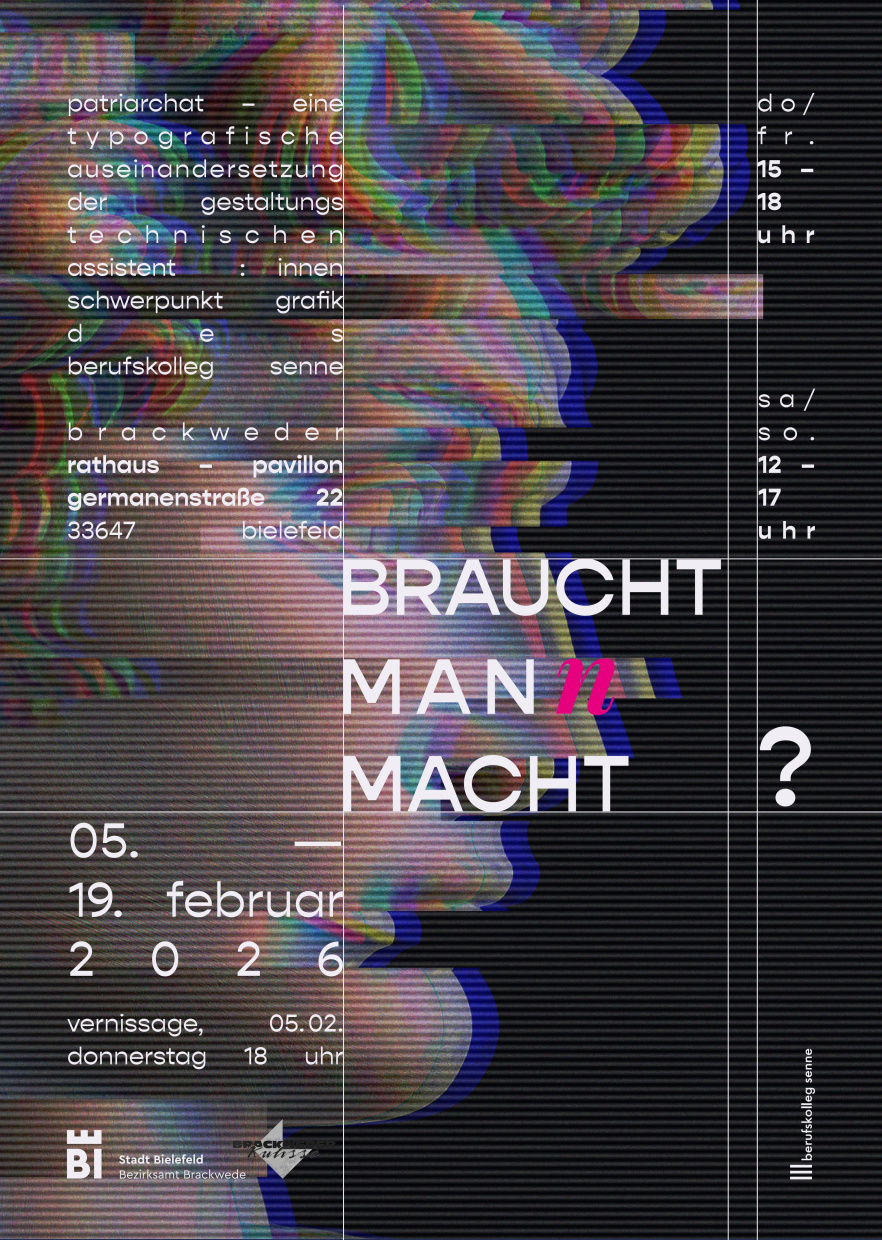 Ausstellung BRAUCHT MANn MACHT?