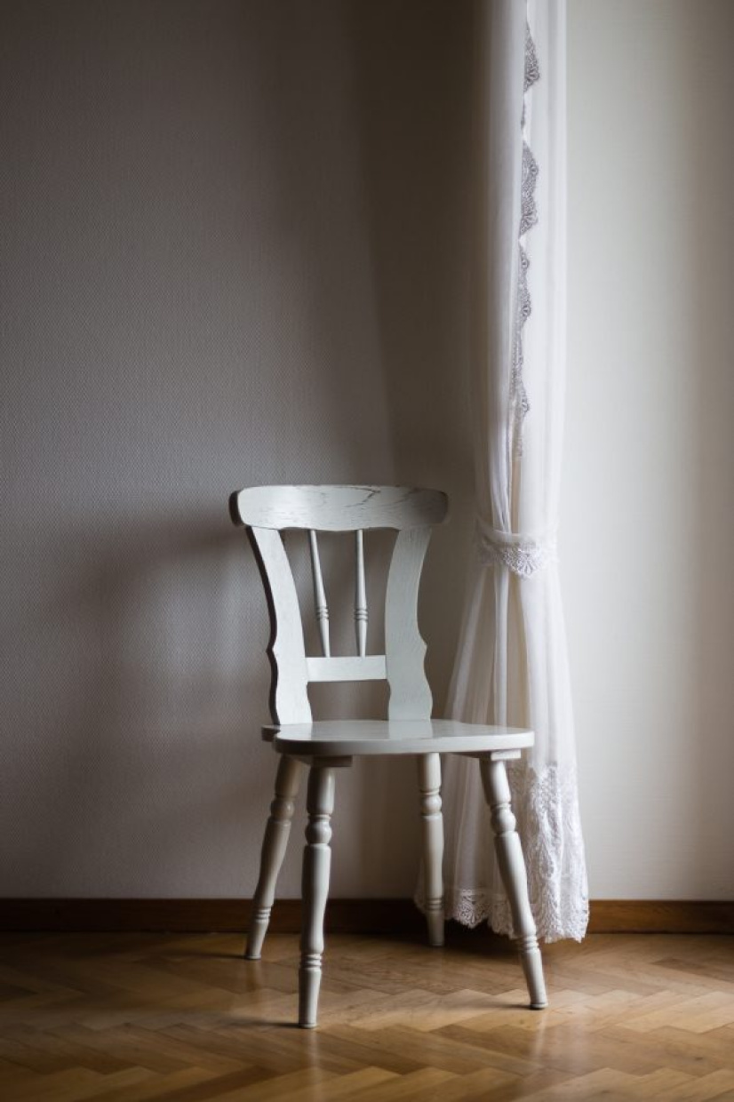 Ein leerer Stuhl - Für alle Frauen, die dabei sein wollten, es aber nicht konnten.