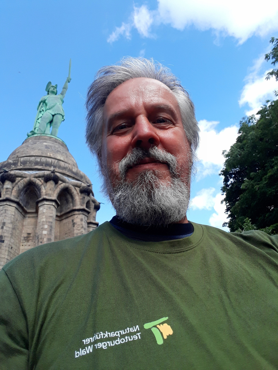 Der Hermann und der Naturparkführer (Bild Holger Kern)