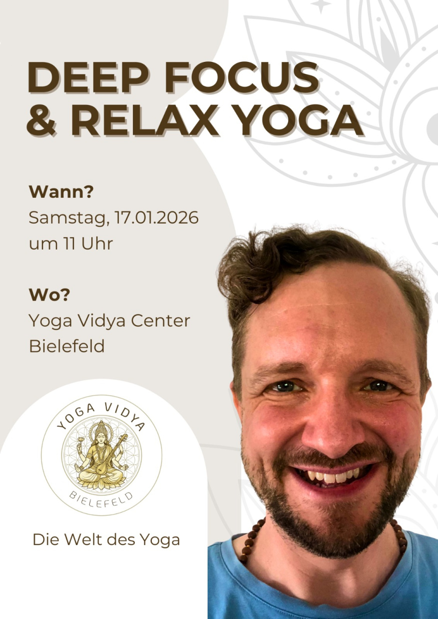 Yoga-Vidya Bielefeld Plakat