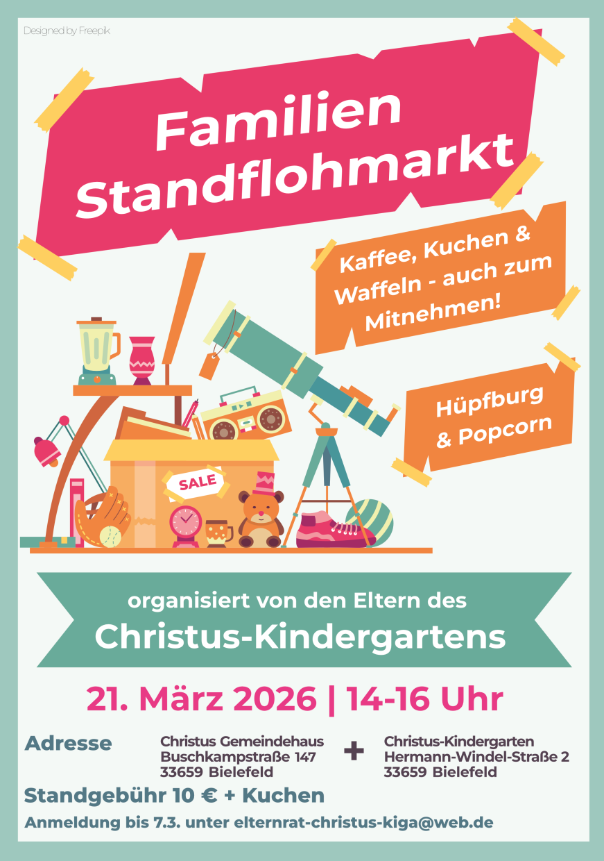 Flohmarkt Plakat