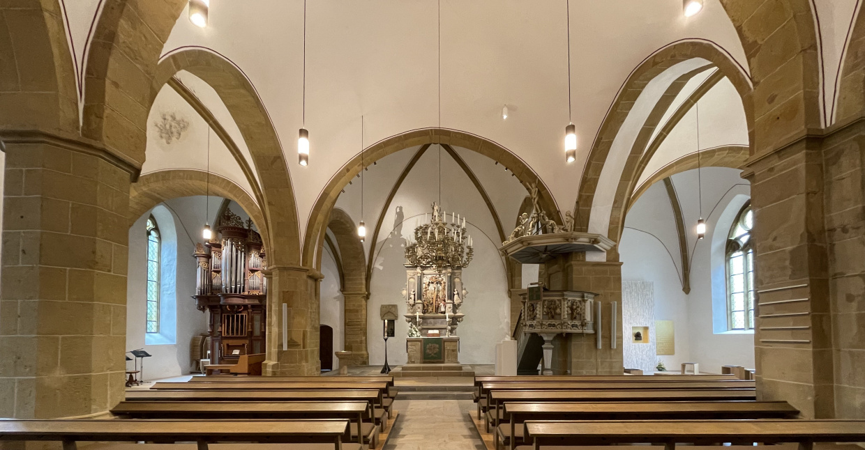 Hauptschiff Peter-und-Pauls-Kirche