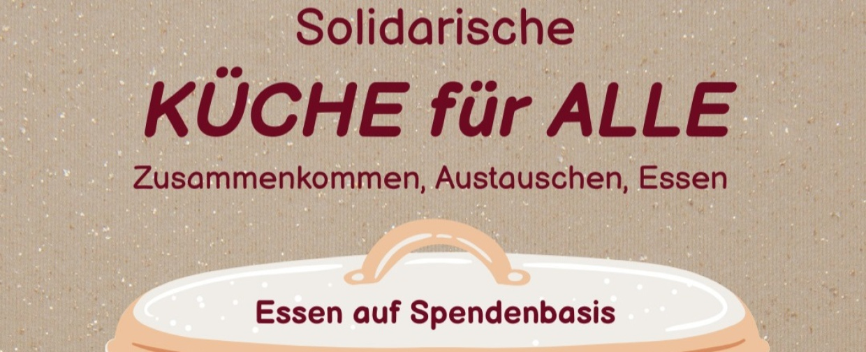 KüfA Überschrift Solidarische Küche für Alle