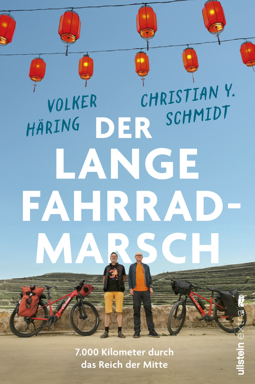 Buchcover: Der lange Fahrrad-Marsch