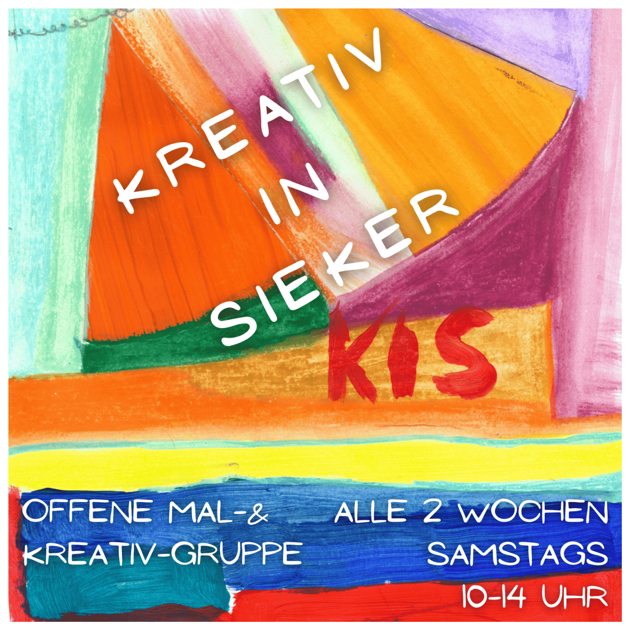 Vorderseite des Flyers mit Informationen zum Angebot