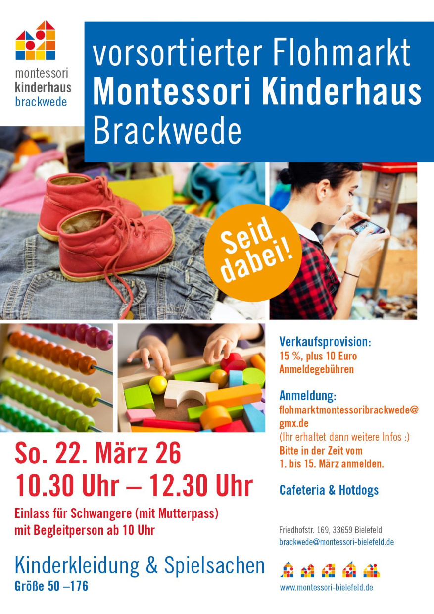 Flohmarkt Montessori Kinderhaus Brackwede