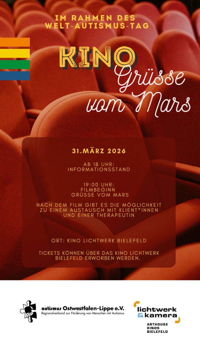 Kinoabend im Rahmen des Welt Autismus Tag