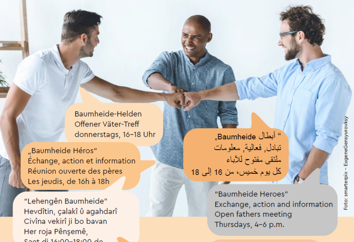 Flyer Baumheide Helden