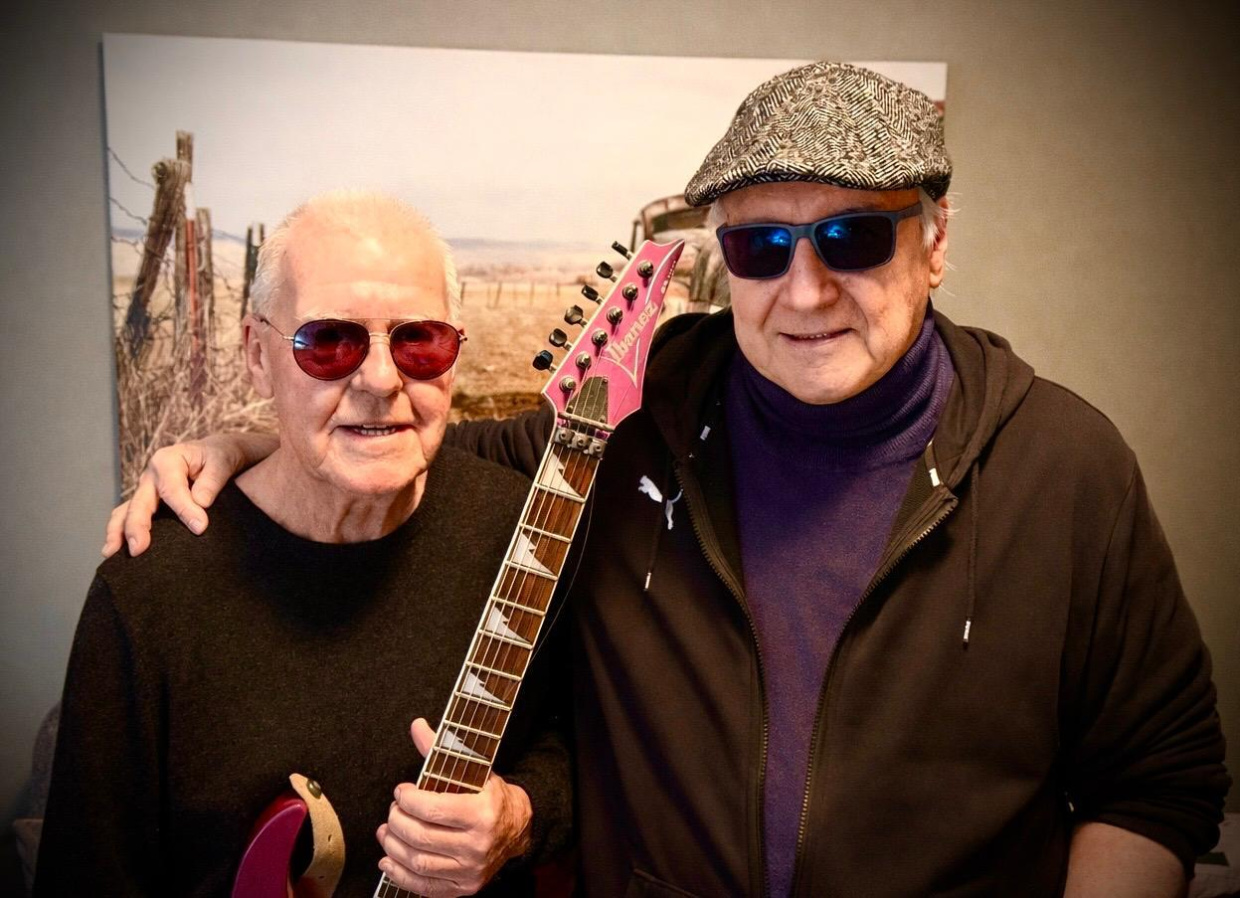 Mother Popcorn, dass sind Links,Reihard Nickisch,rechts, Manfred Eggert 