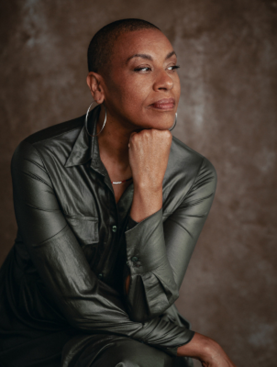 Porträt der Sängerin Malia