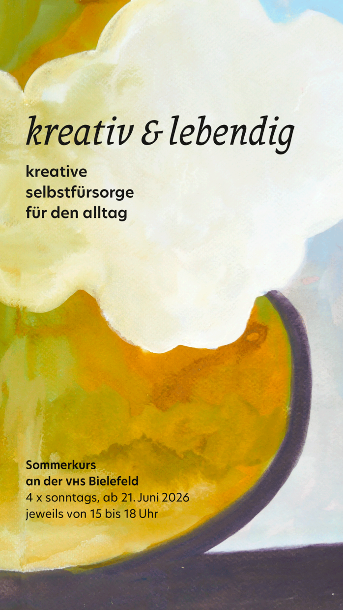 kreativ & lebendig — kreative selbstfürsorge