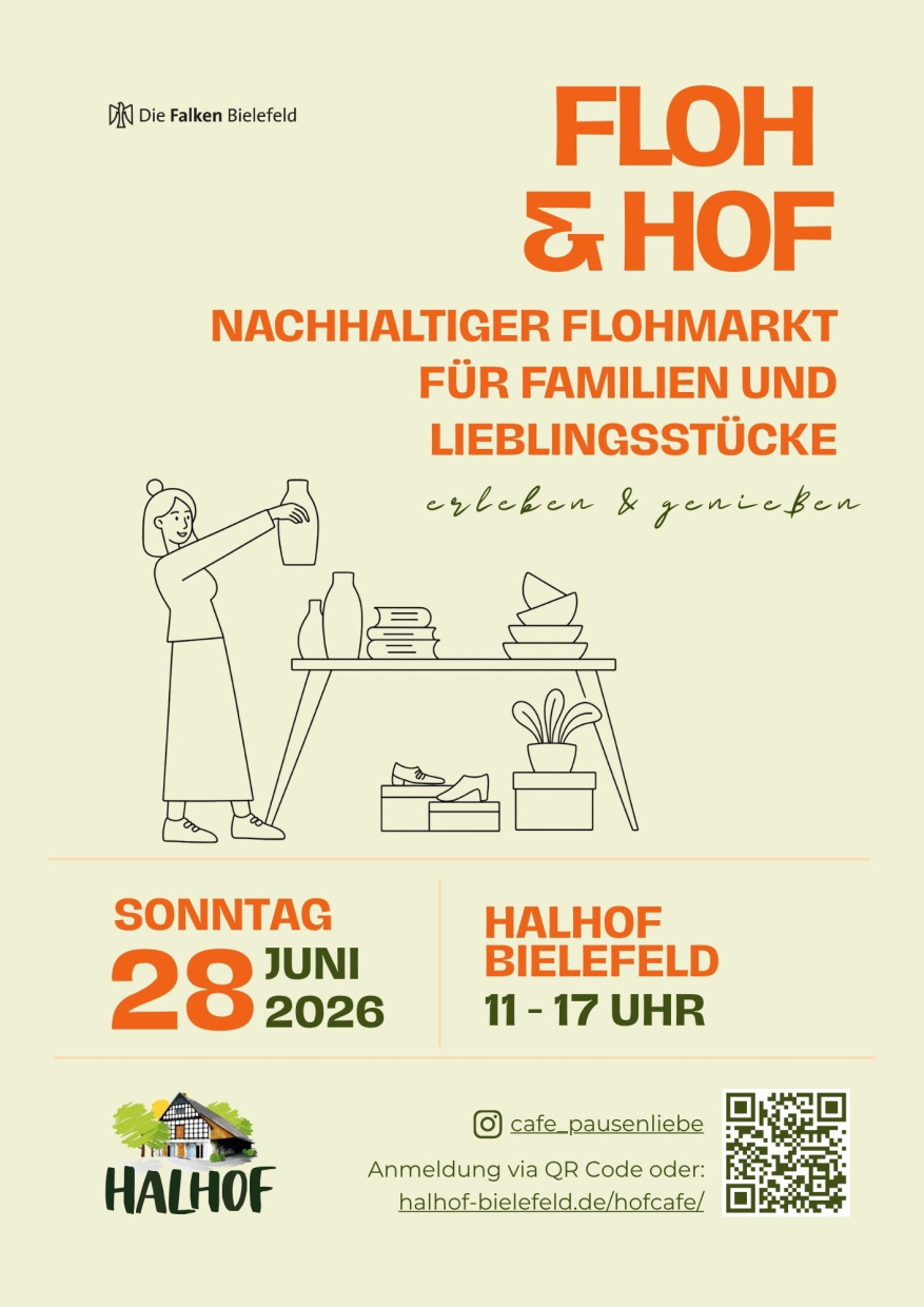 Floh & Hof, Flohmarkt am Halhof für Familien und Lieblingsstücke