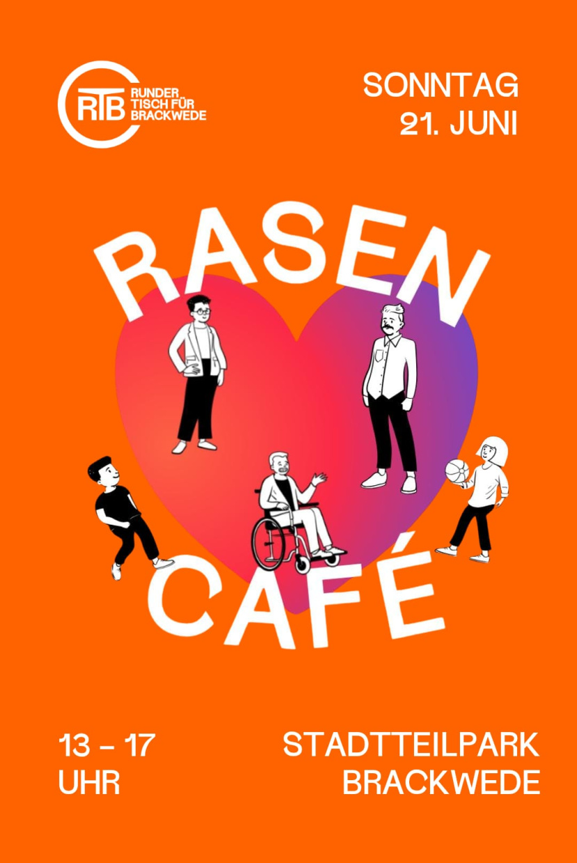 Das Rasencafé Brackwede findet am 21. Juni von 13 bis 17 Uhr statt