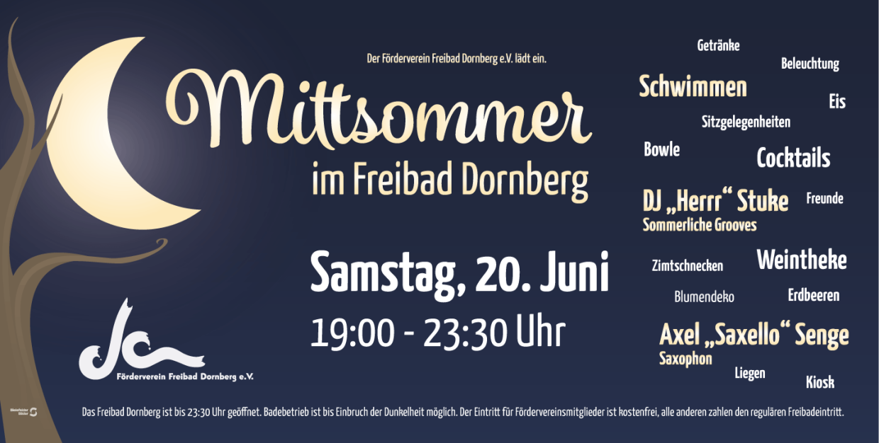 Mittsommer im Freibad Dornberg