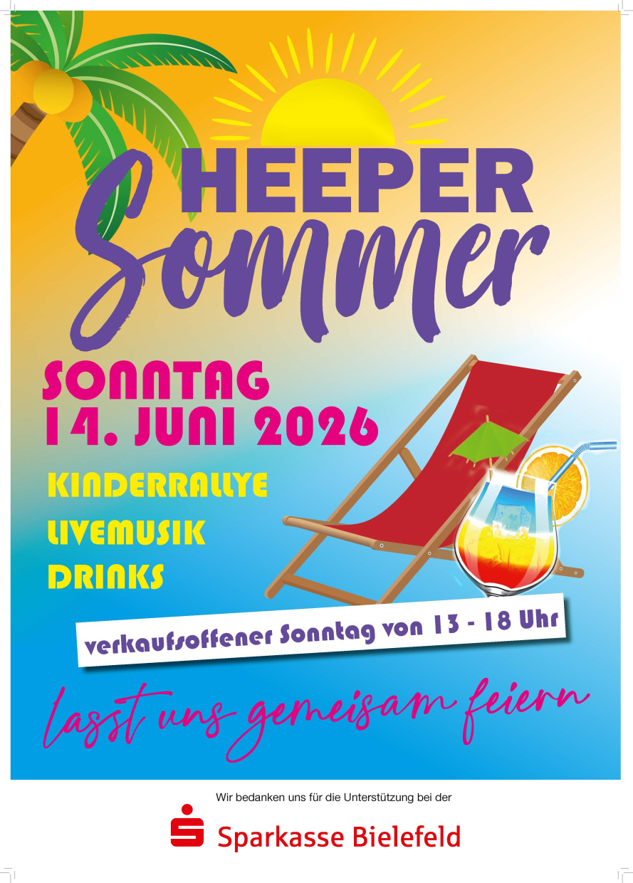 Heeper Sommer am 14.06.2026 auf dem Amtsplatz in Heepen