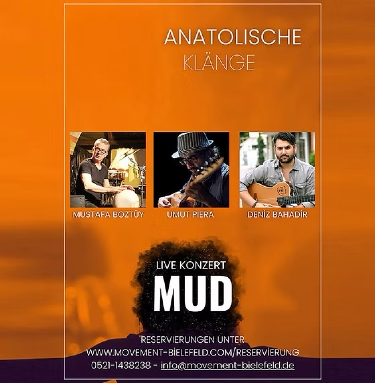 Weltmusik Konzert mit MUD