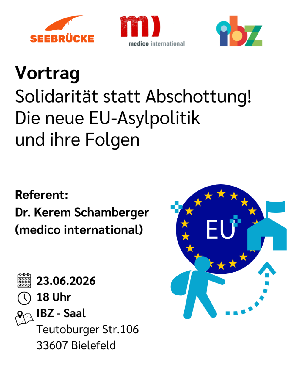 Votrag im IBZ  über die neue EU-Asylpolitik  und ihre Folgen