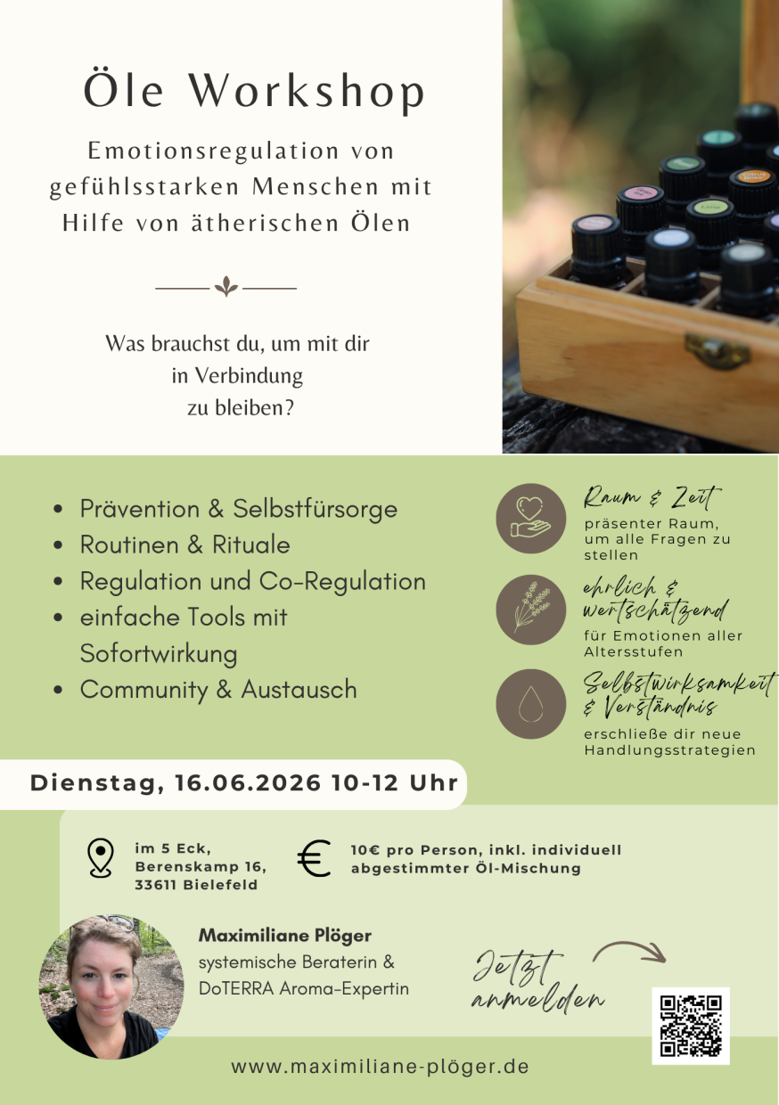 Wir die Öle dich auf emotionaler & körperlicher Ebene unterstützen können. 
