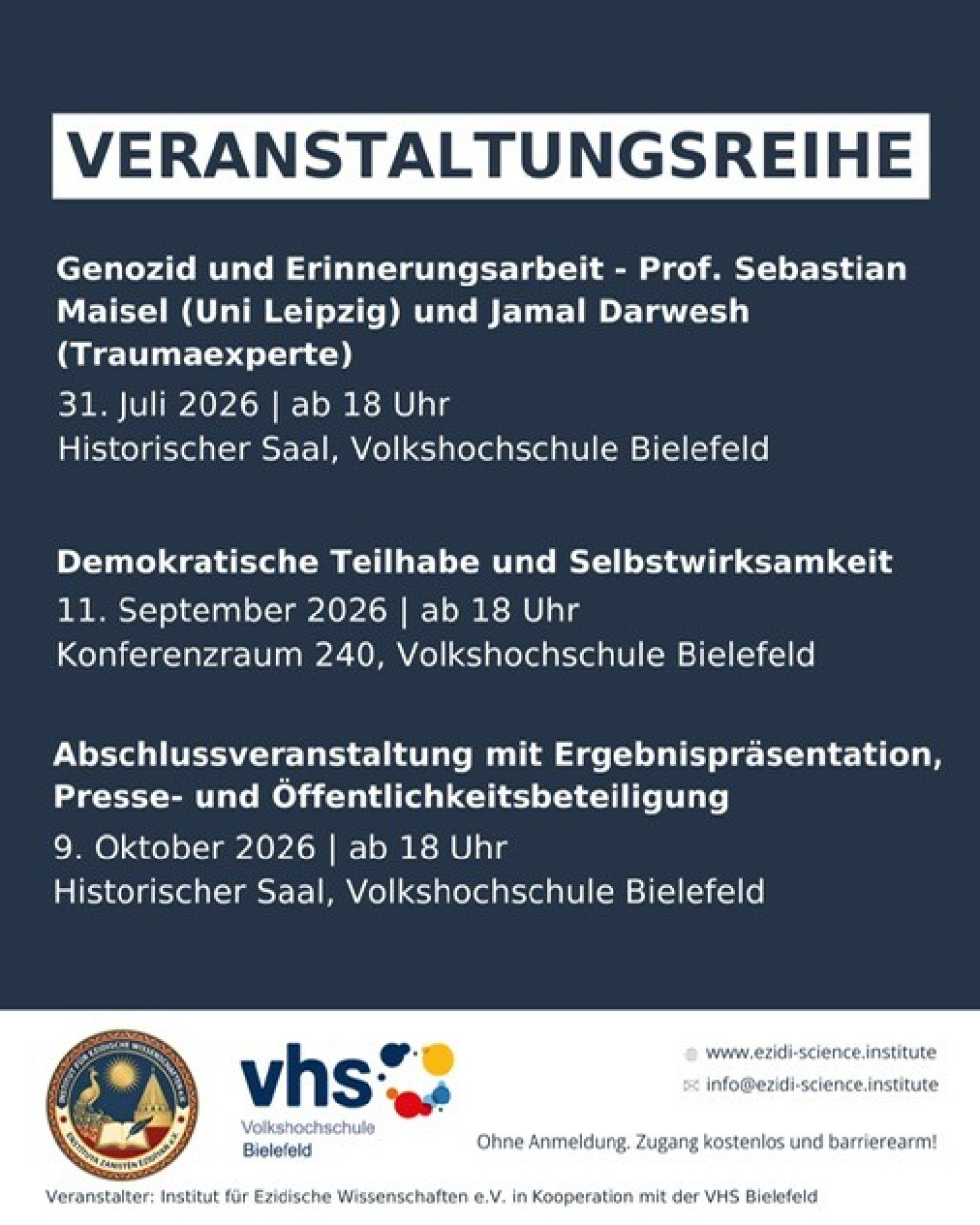 Flyer Benefizkonzert