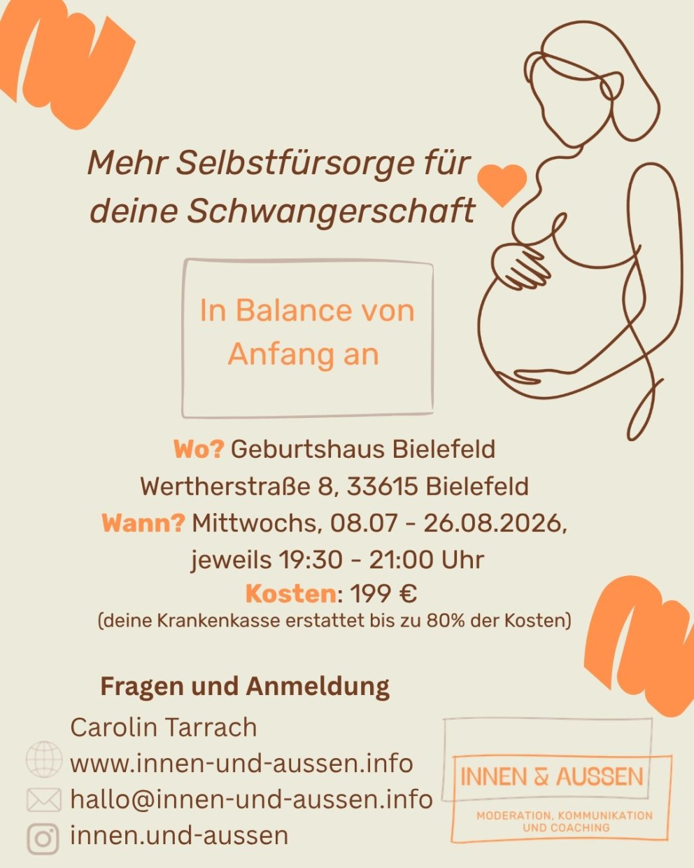8 Termine ab Mi, 08.07.2026, jeweils 19:30 - 21:00 Uhr 