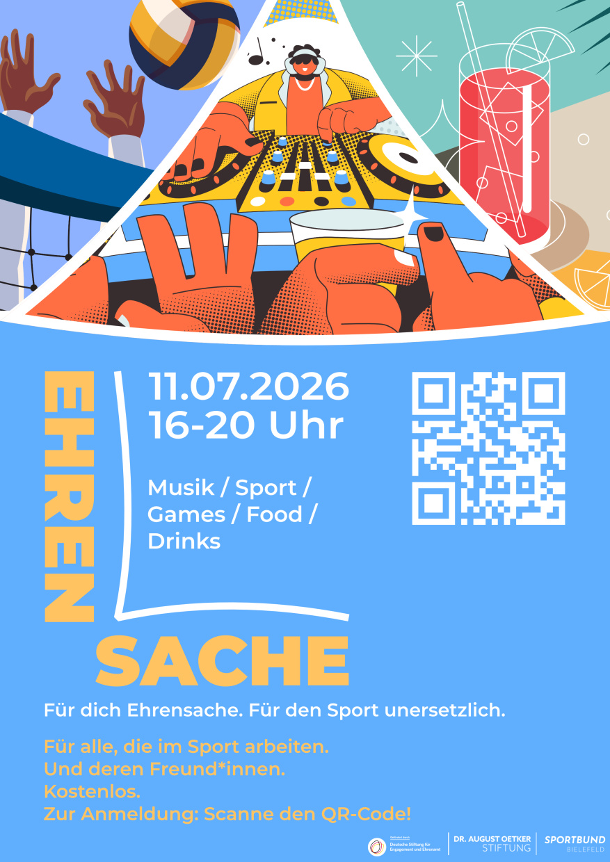 Zu sehen ist der Flyer zu der Veranstaltung. Die Veranstaltung findet am 11. Juli statt.