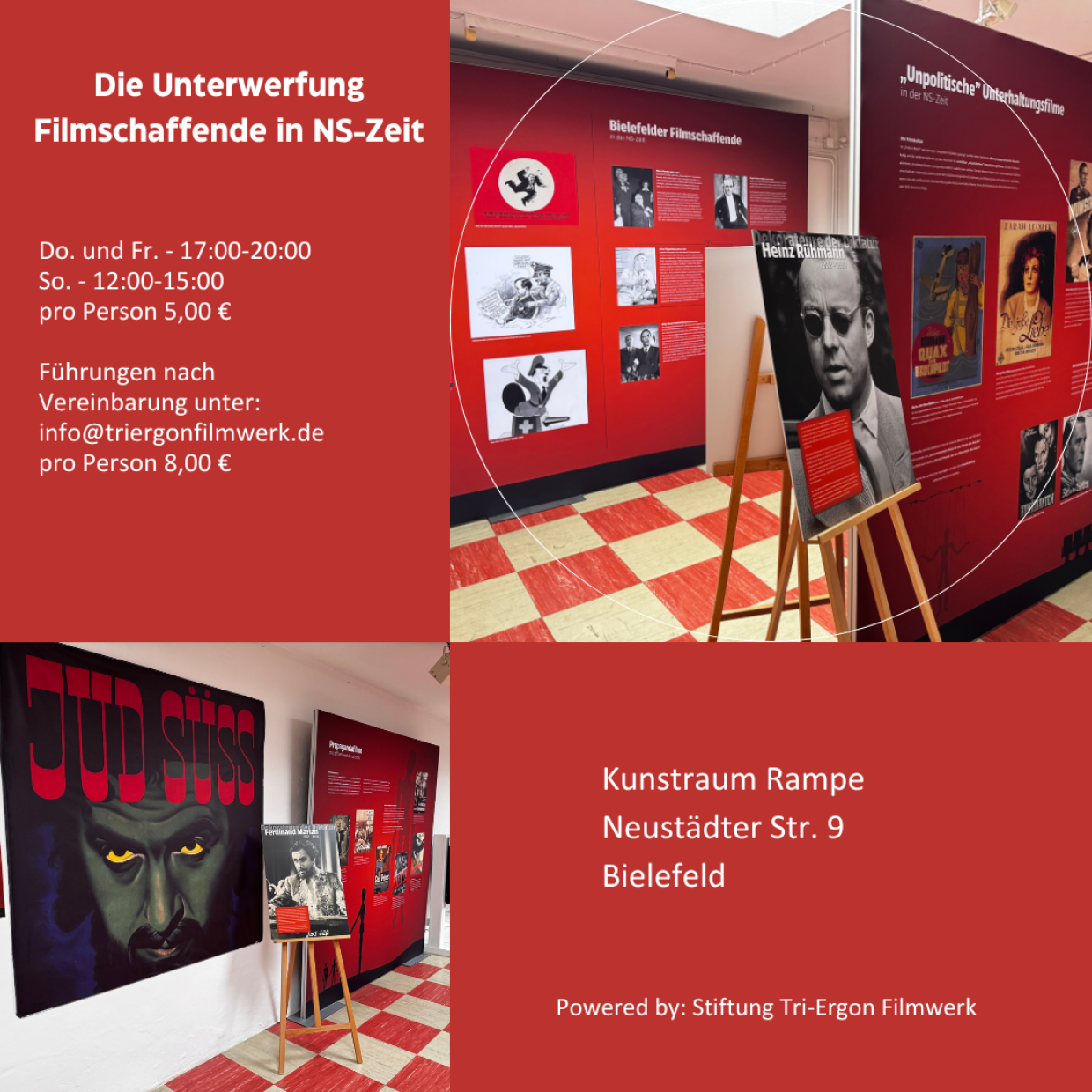 Bilder aus der Ausstellung/Infos