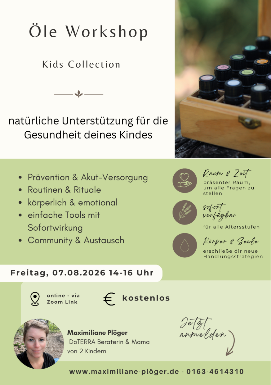 Natürliche Unterstützung auf körperlicher, emotionaler und seelischer Ebene 