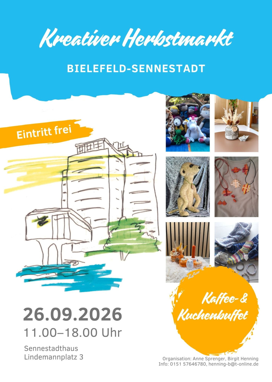 Kreativer Herbstmarkt in Bielefeld-Sennestadt