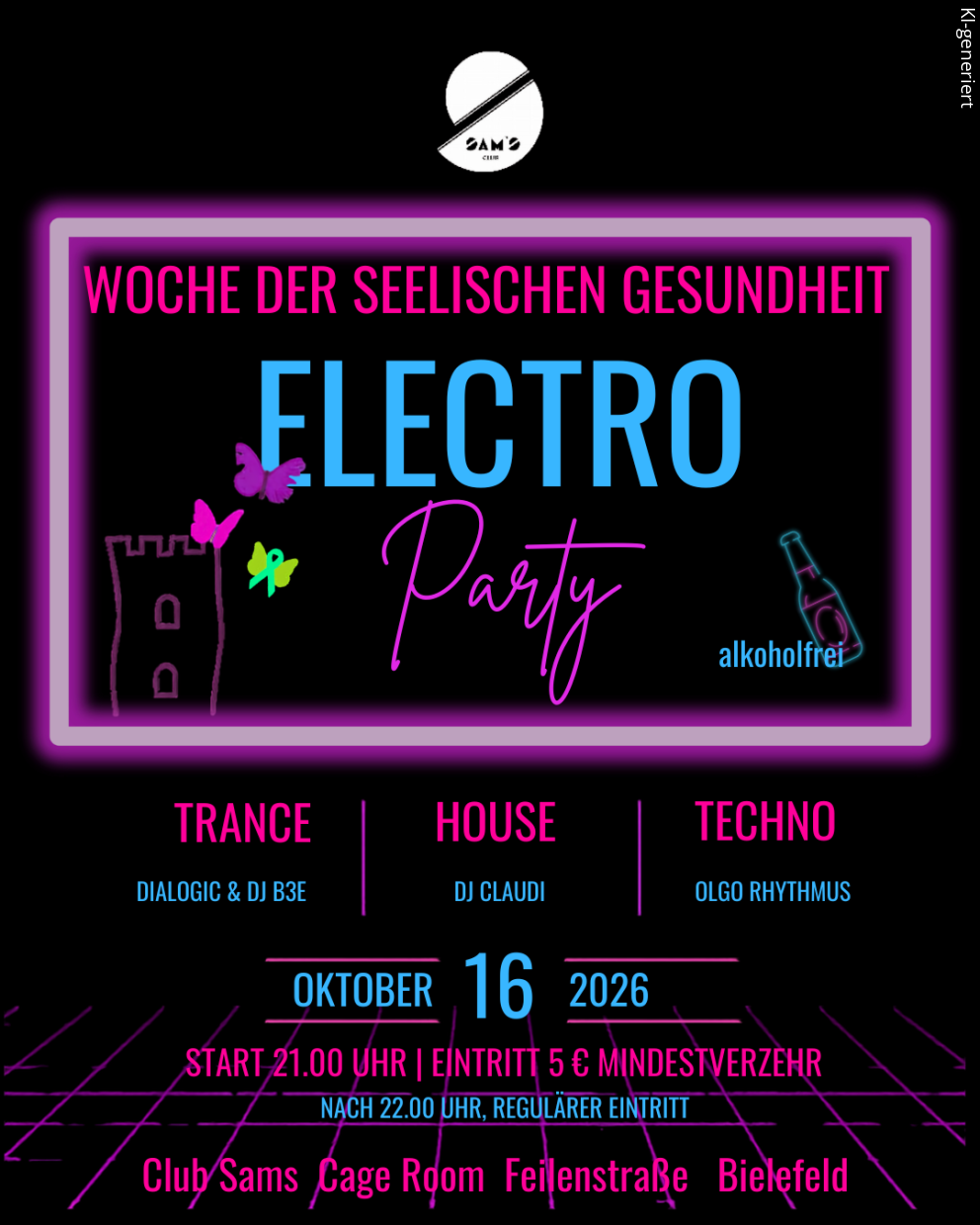 Flyer Party Sam´s