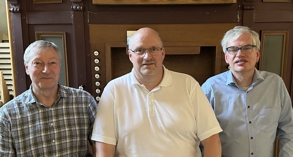 Jürgen Hofmann, Jens Hochgreff und Ulrich Maßner 