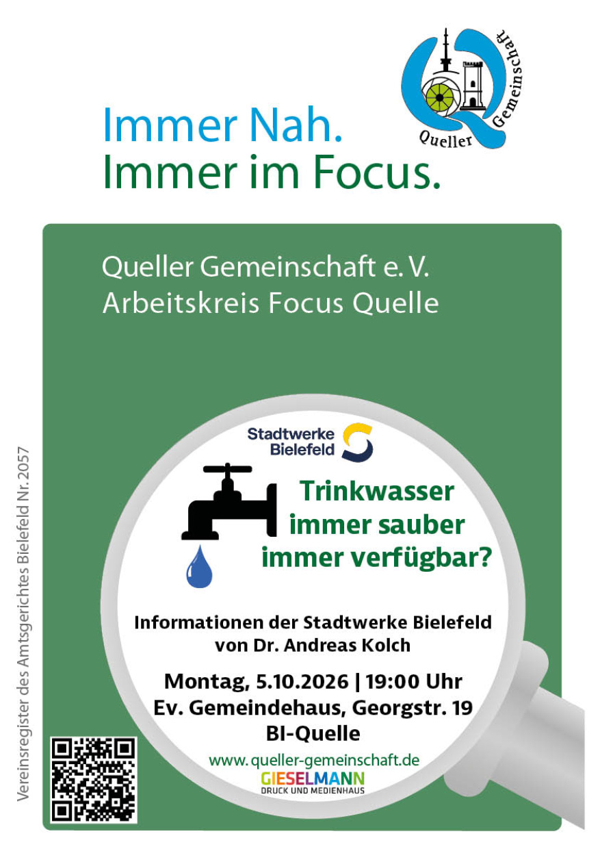 Ein Abend zum Thema Trinkwasserversorgung
