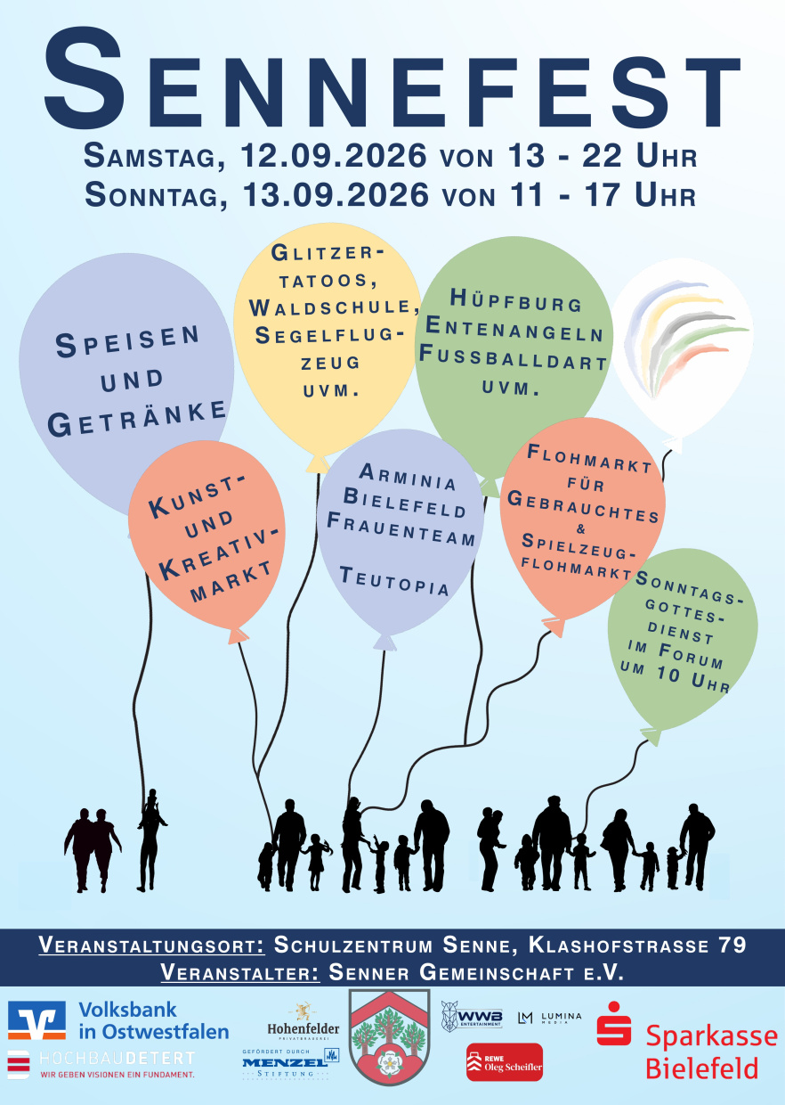 Sennefest - Flohmärkte, Samstag Party mit Teutopia, Ausstellungen, uvm.