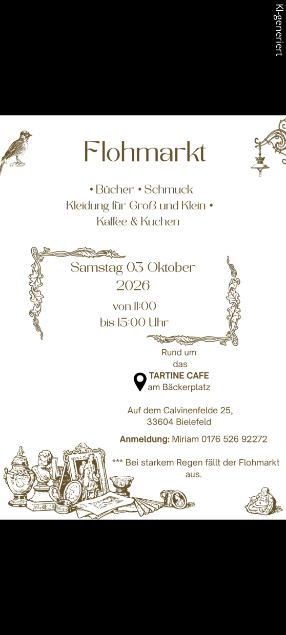 Flohmarkt rund um das calvinenfelde 25